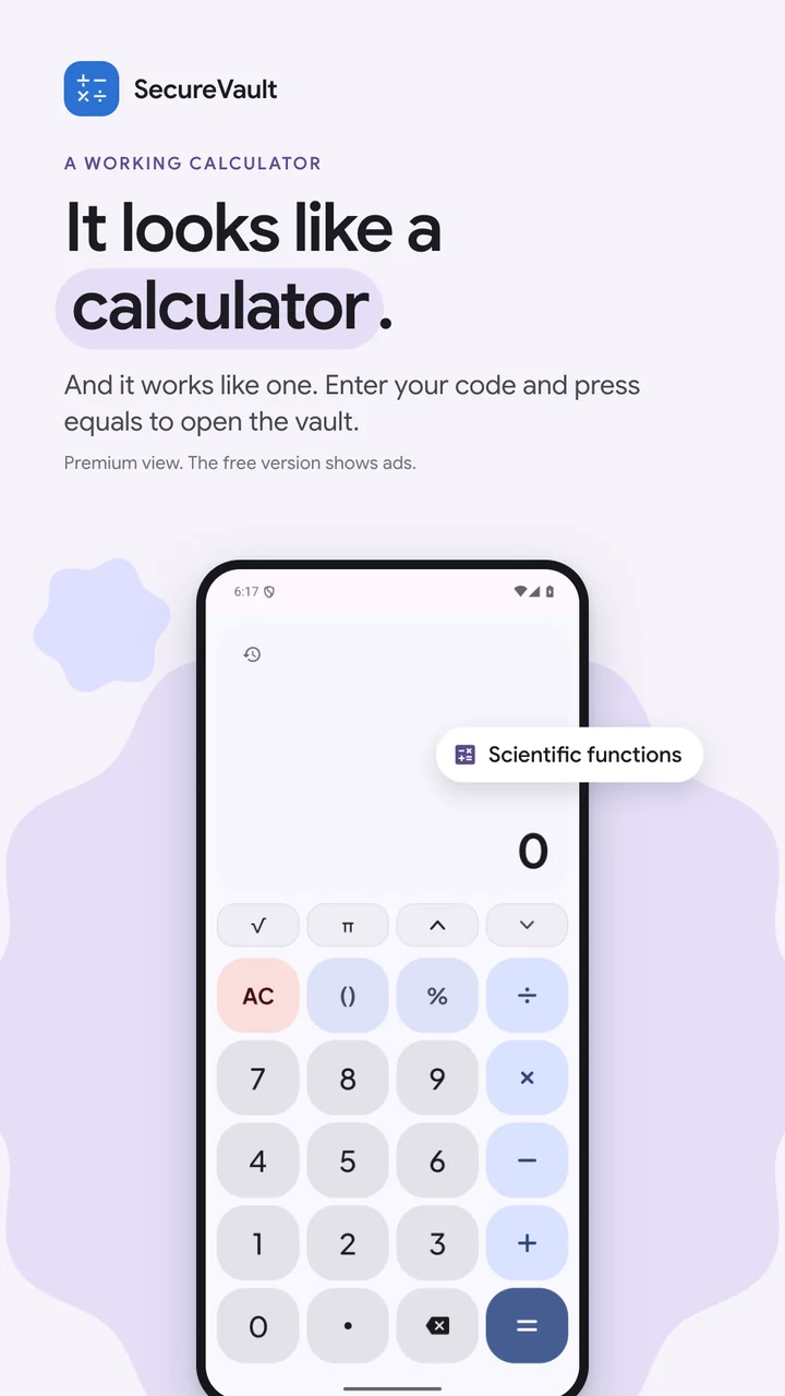 It looks like a calculator, and it works like one
