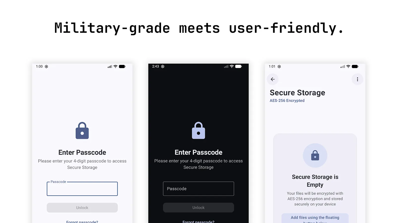 Serious encryption that stays easy to use